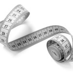 measuring tape on white