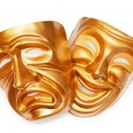 Masks with the theatre concept