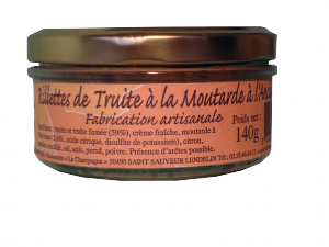 rillettes-truite rillettes de truite produit de France